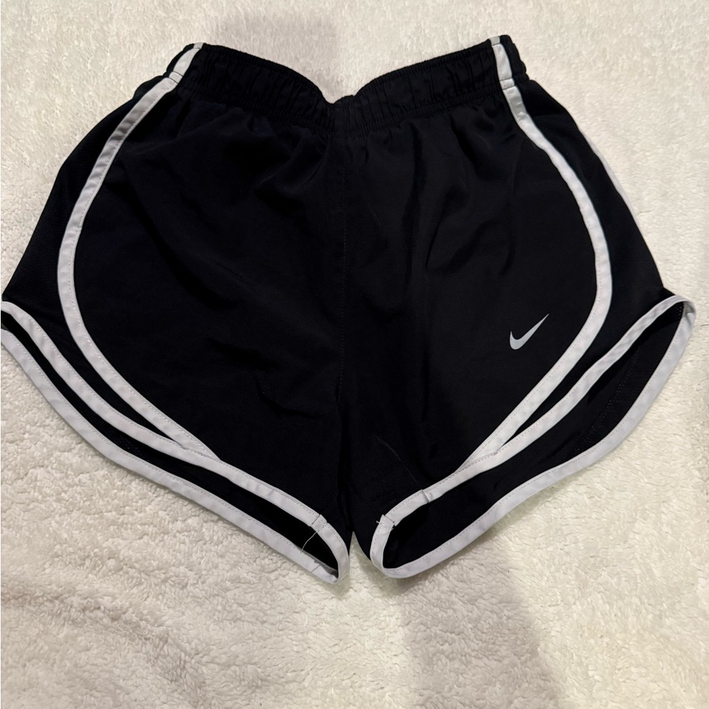 Nike Black and White Women's Shorts